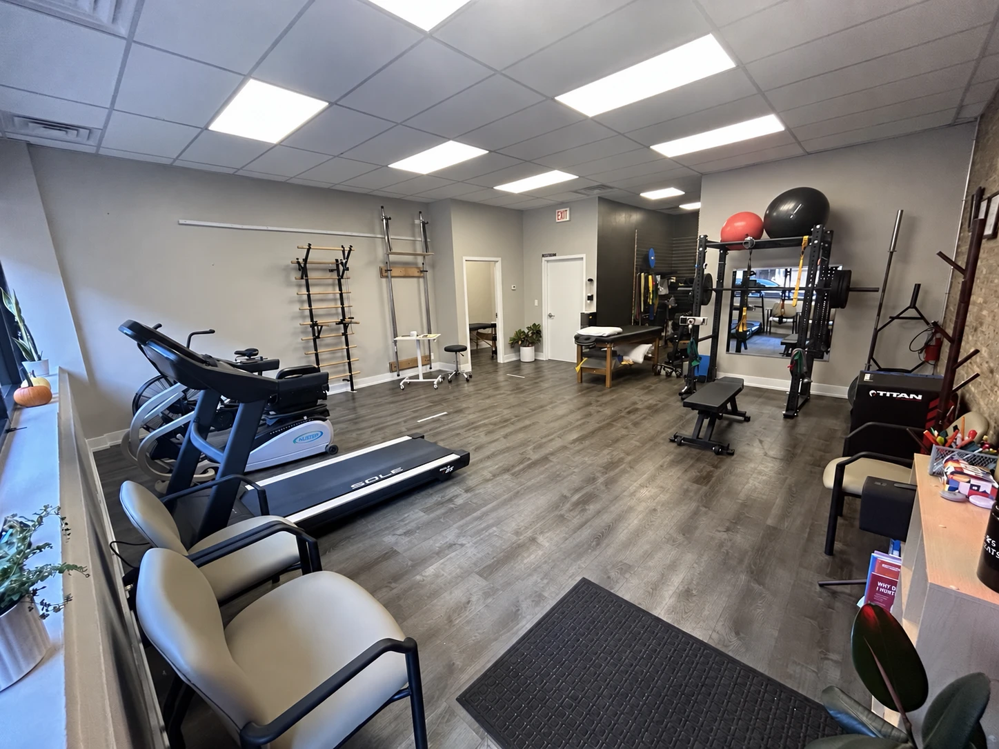 MILO's treatment and exercise space